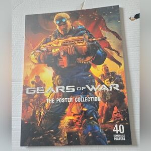 Epic Games GEARS OF WAR Video Game-The Poster Collection Book 40 Posters SEALED